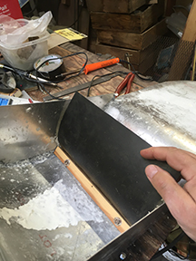 Doctor Blade holding