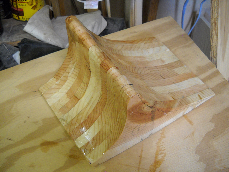 Stack Laminated Backfall